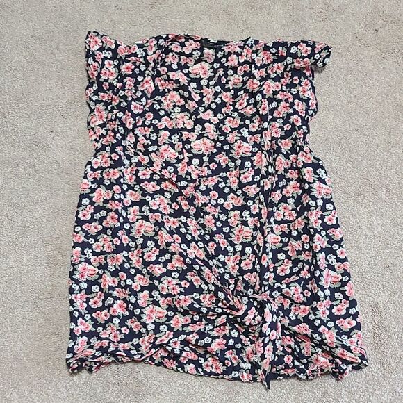 Aqua Tops - Aqua fancy tie top
